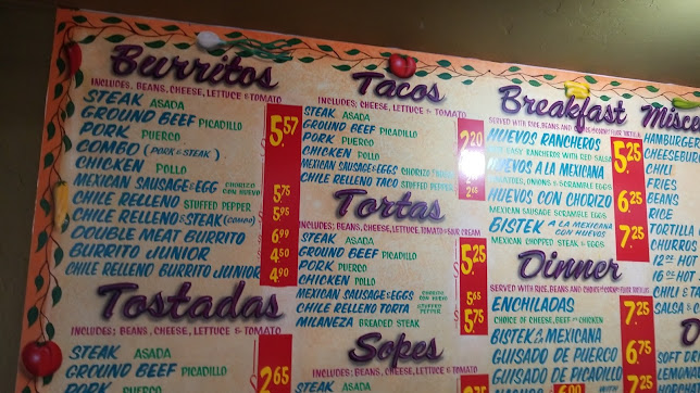 Menu El Famous Burrito Elmhurst - 9