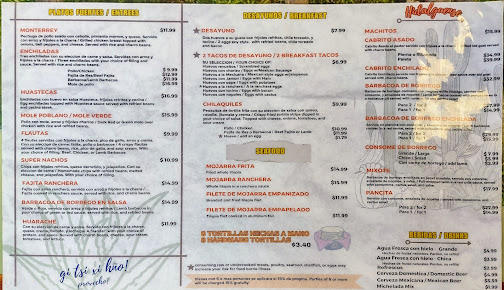 Menu El Hidalguense - 8