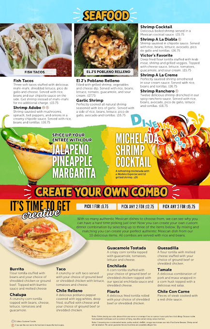 Menu El Jalisco Kerry Forest - 2