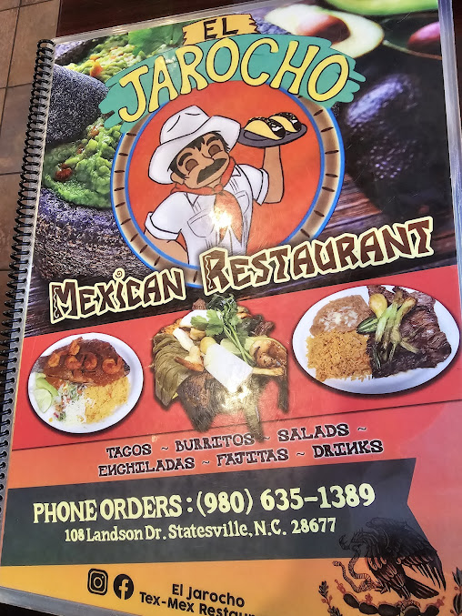 Menu El Jarocho Mexican Restaurant Inc - 8