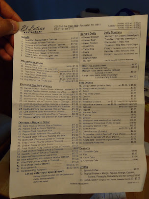 Menu El Latino Restaurant - 0