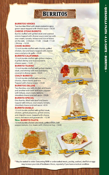 Menu El Maiz Mexican Food - 3