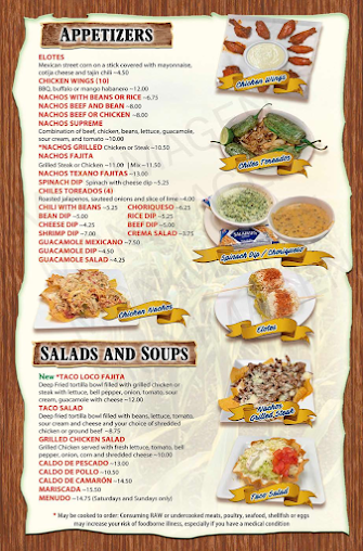 Menu El Maiz Mexican Food - 4