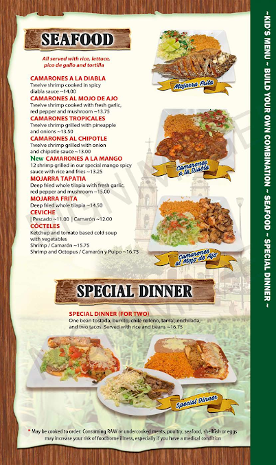 Menu El Maiz Mexican Food - 6