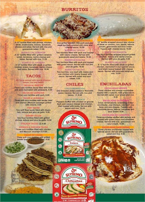 Menu El Manzanillo Mexican Restaurant - 3