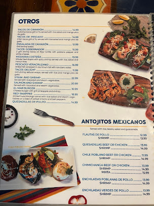 Menu El Mar Seafood Grill And Bar - 2