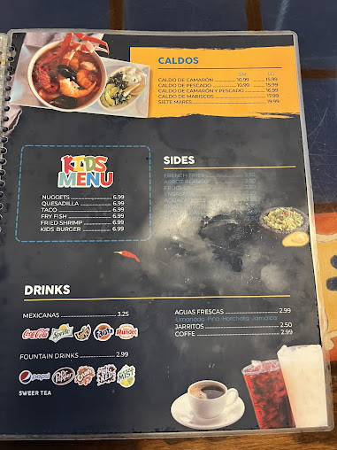 Menu El Mar Seafood Grill And Bar - 6