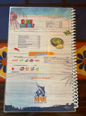 Menu El Mar Seafood Grill And Bar - 9