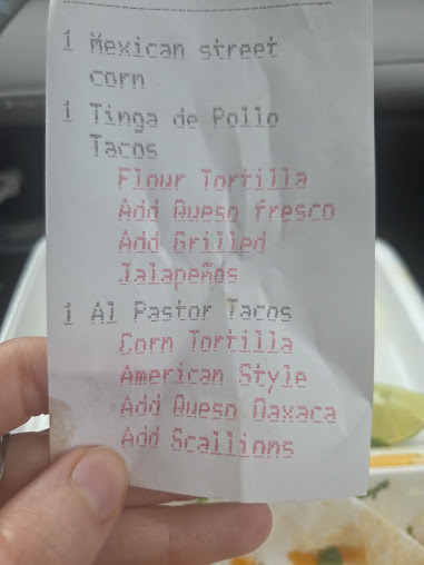 Menu El Mariachi Mexican Restaurant - 1