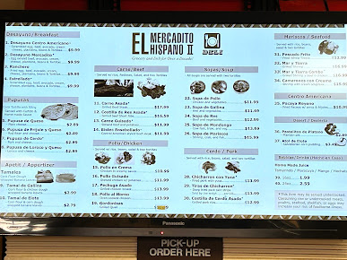 Menu El Mercadito Hispano Ii - 1