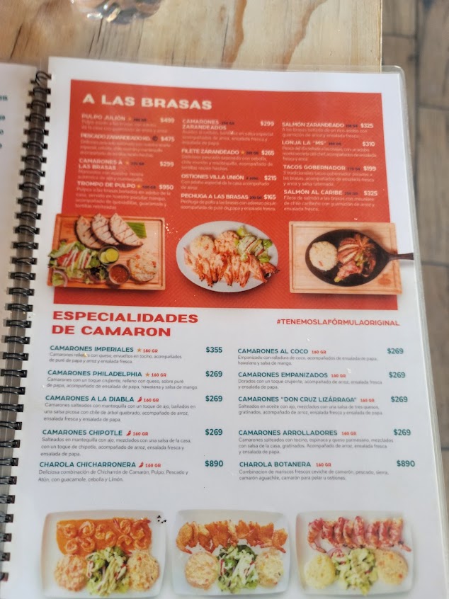 Menu El Muchacho Alegre Tijuana - 4