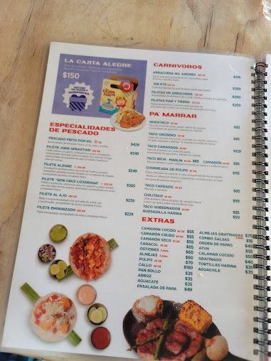 Menu El Muchacho Alegre Tijuana - 5