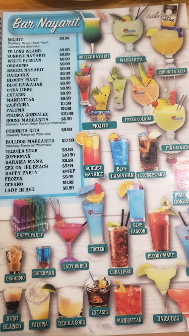 Menu El Navegante 2 Seafood Bar And Grill - 4