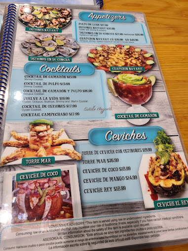 Menu El Navegante 2 Seafood Bar And Grill - 5