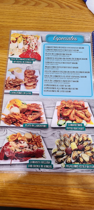 Menu El Navegante 2 Seafood Bar And Grill - 7