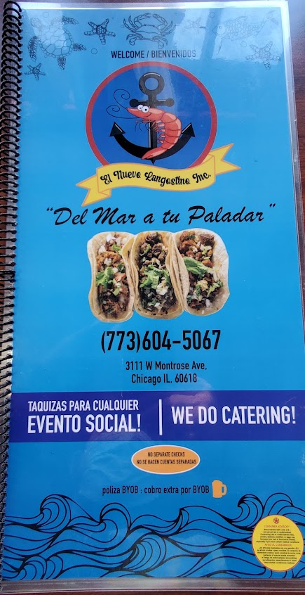 Menu El Nuevo Langostino Inc - 7