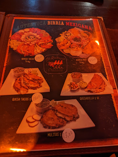 Menu El Palenque 3 Gallos Restaurant - 1