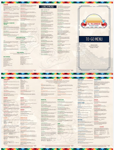 Menu El Palenque Mexican Restaurant - 7