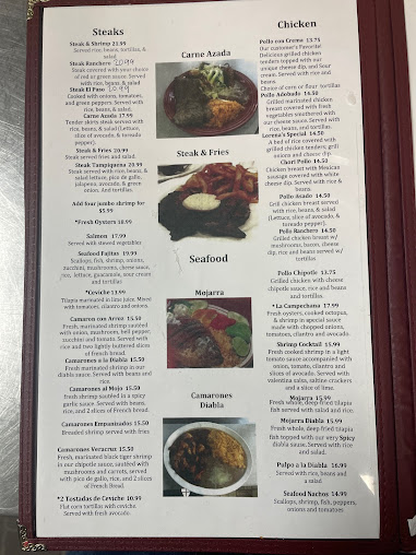 Menu El Paso Grill Mexican Restaurant - 3