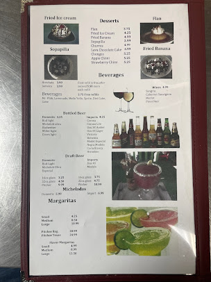 Menu El Paso Grill Mexican Restaurant - 7