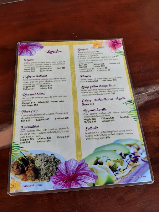 Menu El Patio Caribbean Cuisine And Lounge - 8