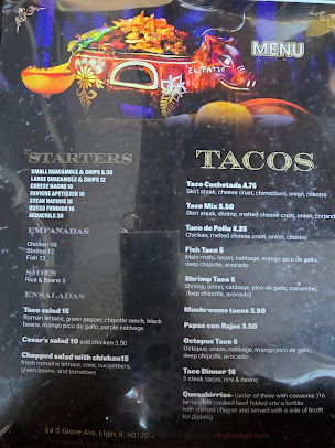 Menu El Patio Mexican Restaurant - 5