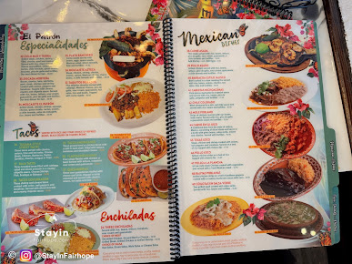 Menu El Patron Mexican Grill Cantina - 2