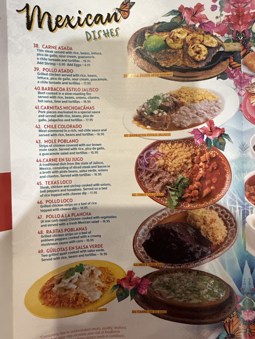 Menu El Patron Mexican Grill Cantina - 5