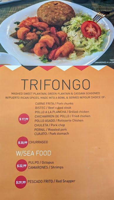 Menu El Pilon Sabor Boricua - 2