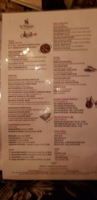 Menu El Pimiento Restaurant - 0