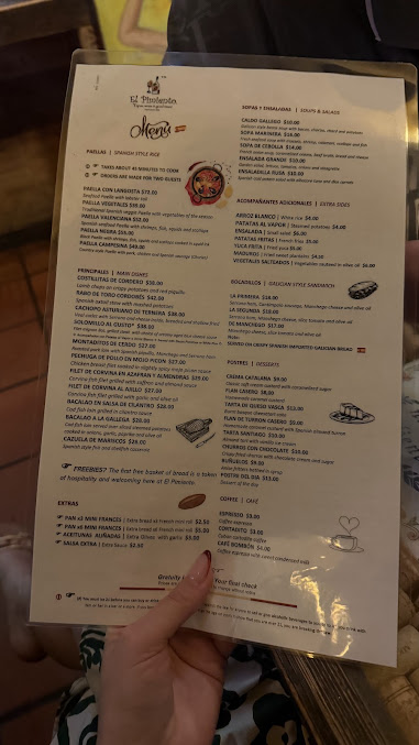 Menu El Pimiento Restaurant - 5