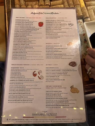 Menu El Pimiento Restaurant - 6