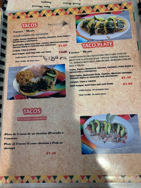 Menu El Piquin Mexican Restaurant - 3