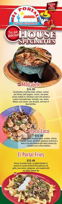 Menu El Portal Mexican Restaurant - 6