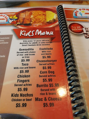Menu El Portal Mexican Restaurant - 7