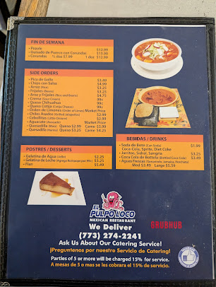 Menu El Pulpo Loco Restaurant - 2