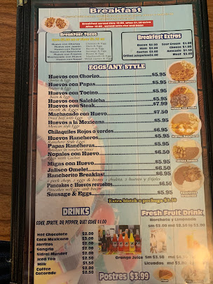Menu El Rancherito Taqueria - 0