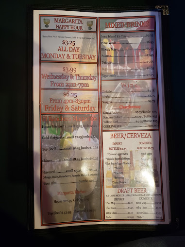 Menu El Ranchero - 0