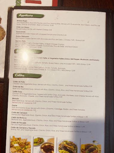 Menu El Regio Mexican Grill & Bar - 0