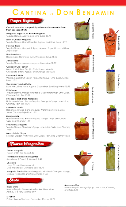 Menu El Regio Mexican Grill & Bar - 1