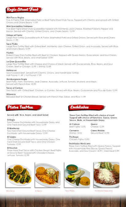 Menu El Regio Mexican Grill & Bar - 3
