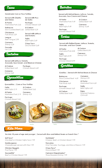 Menu El Regio Mexican Grill & Bar - 4