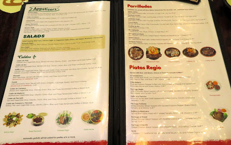 Menu El Regio Mexican Grill & Bar - 8