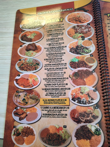 Menu El Reparo De Jalisco - 2