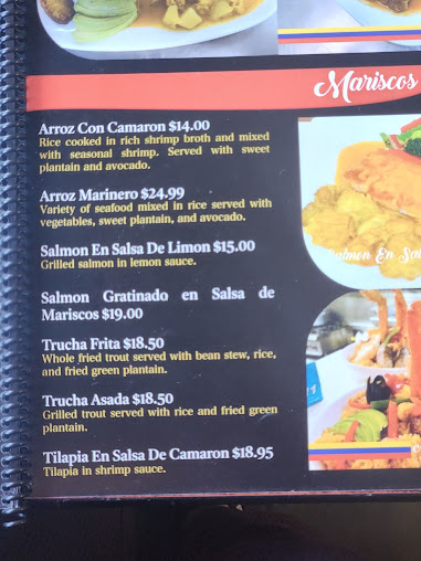 Menu El Rinconcito Restaurant Bakery Llc - 5