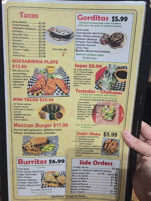 Menu El Rodeo De Jalisco - 1