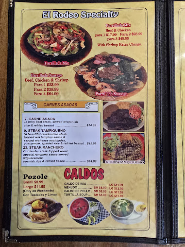 Menu El Rodeo De Jalisco - 3