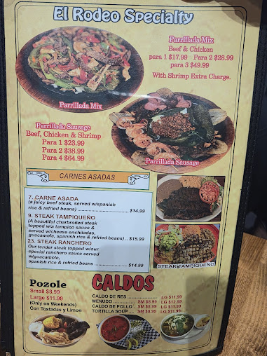 Menu El Rodeo De Jalisco - 5
