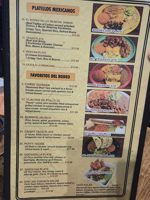 Menu El Rodeo De Jalisco - 6