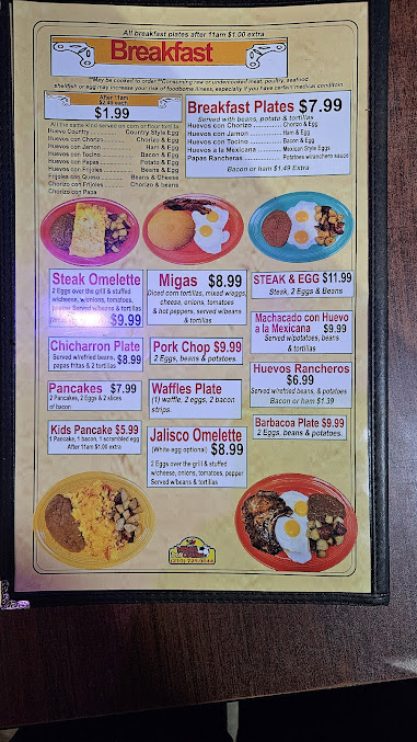 Menu El Rodeo De Jalisco - 9